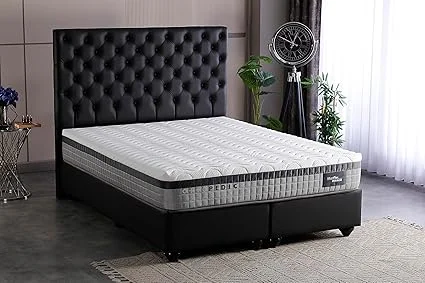 Bed-in-a-box full mattress with enhanced breathability for cool, comfortable sleep