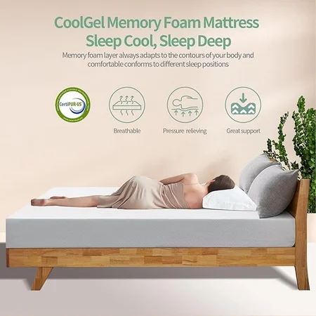 OUUI mattress with washable removable cover being zipped off