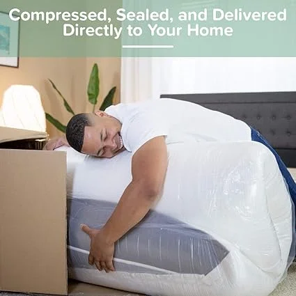 12-inch thick mattress providing optimal support and comfort