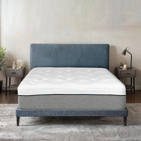 Primo King mattress showing premium support layers and cooling gel memory foam