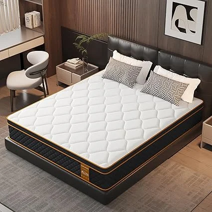 Medium firm mattress providing pressure relief and support for side sleepers