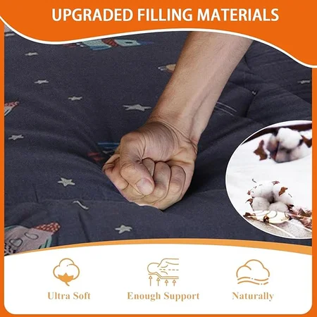 QQP foldable mattress used in camping tent setup