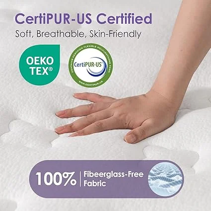 Queen Rose mattress with 365-night trial and warranty