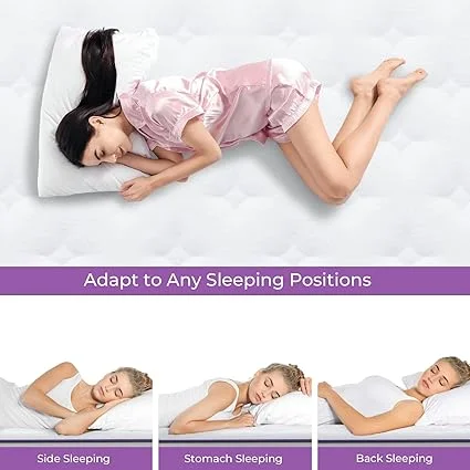 Layered foam and spring construction of REGOSS mattress for pressure relief