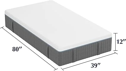 RO REST ONLY memory foam mattress layer providing pressure relief