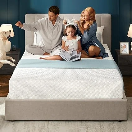 Rolanstar 10-inch twin mattress with gel memory foam for cool sleep