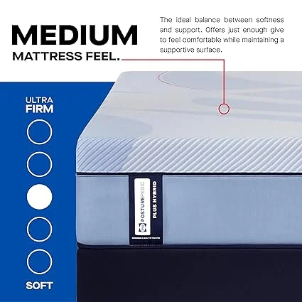 Glenshaw mattress featuring cooling materials for a restful night's sleep