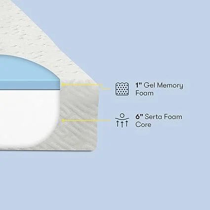 Serta medium-firm supportive mattress designed for ewe bedding comfort