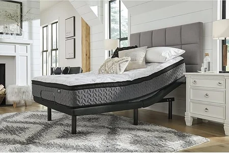 Full size Ashley mattress with cooling gel foam and medium firmness