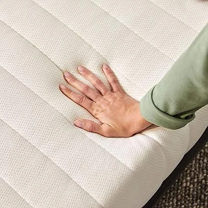 Firm latex mattress providing pressure relief and support