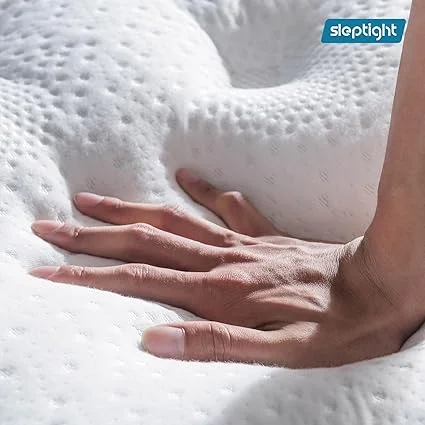 Sleptight medium firm mattress providing pressure relief