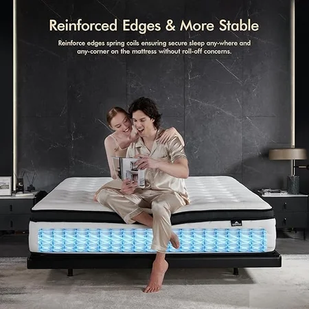 SNFPNE hybrid mattress for silent sleep in bedroom