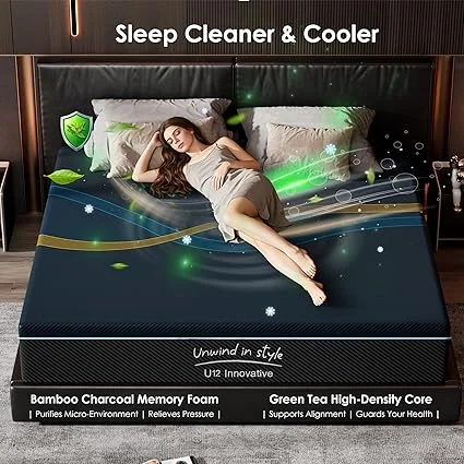 12 inch memory foam mattress for comfortable sleep