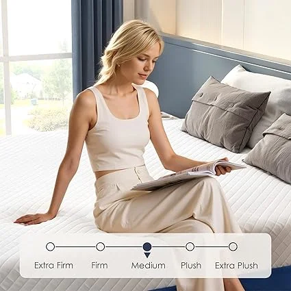 CertiPUR-US certified mattress arriving in compact box