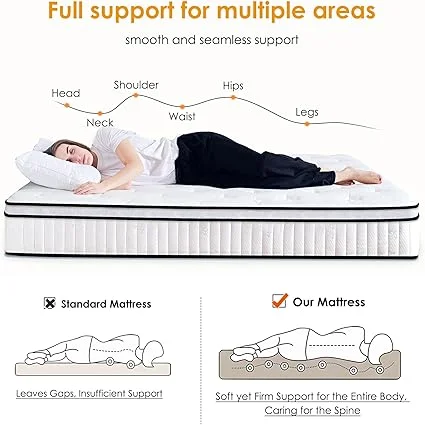 CertiPUR-US certified and fiberglass-free twin mattress