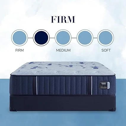 Luxury hybrid construction of Stearns & Foster Estate Firm mattress