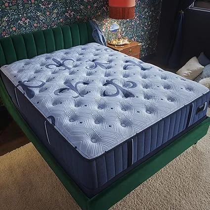 Stearns & Foster Estate Firm Tight Top Mattress in Queen size, showing luxurious design