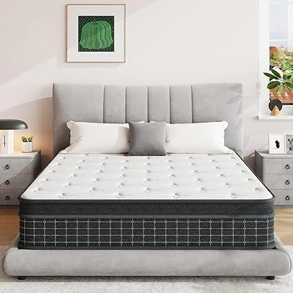 SupremeSleep full mattress with individually wrapped pocket coils for motion isolation
