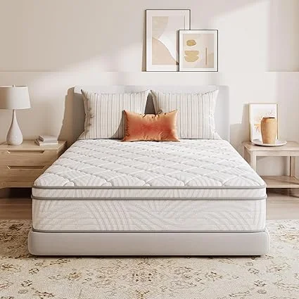 Sweetnight twin mattress being unboxed from its compact shipping box