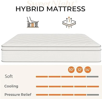 CertiPUR-US certified Sweetnight queen size mattress