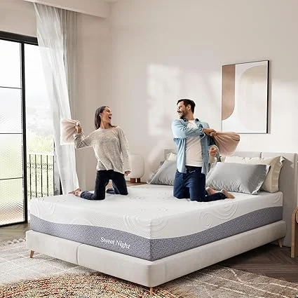 Plush foam Sweetnight mattress providing pressure relief for comfortable sleep