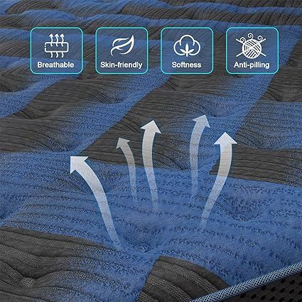 SYPIALNIA hybrid mattress combining gel foam and coil support