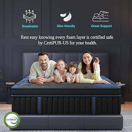SYPIALNIA mattress with individually pocketed coils for motion isolation