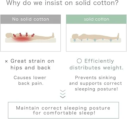 Made in Japan queen futon mattress with authentic craftsmanship