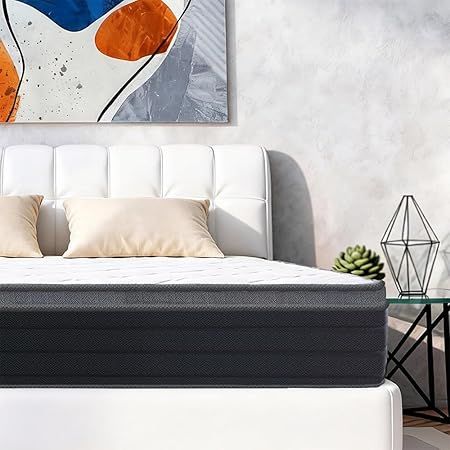 TECHTIC queen mattress demonstrating edge support and motion isolation