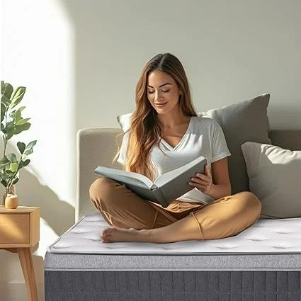 Fiberglass-free construction of Tnahsbf hybrid mattress