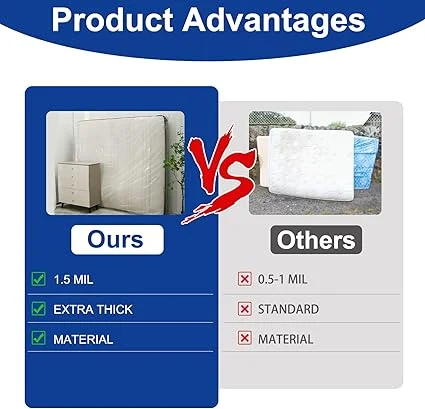 Bed mattress storage and disposal cover with secure closure