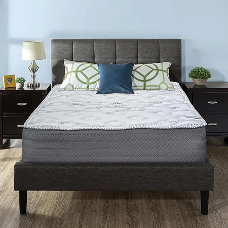 Treaton tight top mattress in mink color with durable support system