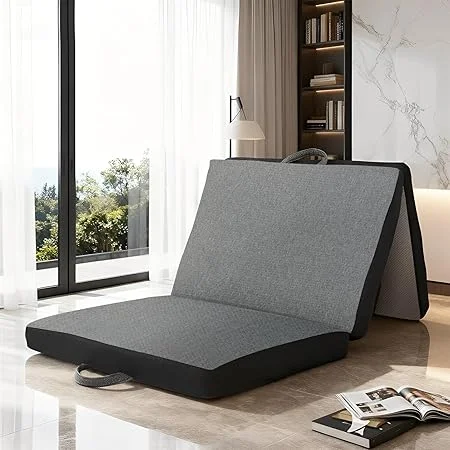 UFLJPKS twin folding memory foam mattress folded for storage