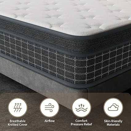 UMN 80x39 inch mattress providing full body sleep support