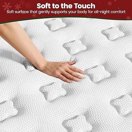 UNZIPE CertiPUR-US certified fiberglass-free mattress in a box packaging
