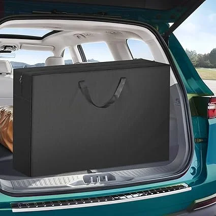 Heavy duty carry bag for foldable mattress storage and transport