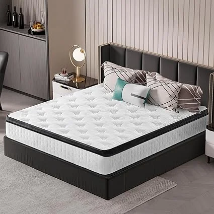 Zoned pressure relief technology in UXENAFANA hybrid mattress