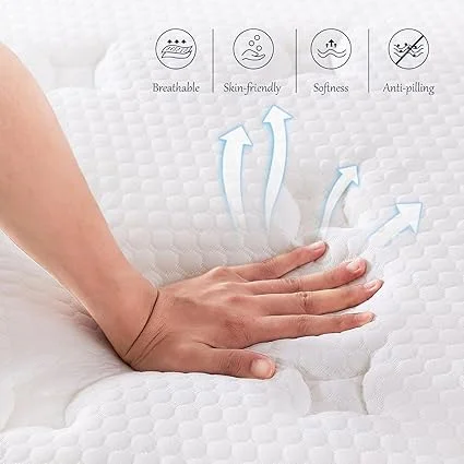 Vaobyk 10 inch hybrid mattress providing pressure relief for side sleepers