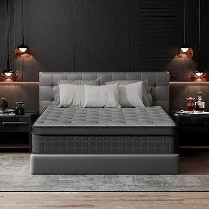 Veladream twin firm hybrid mattress with cooling gel memory foam layer