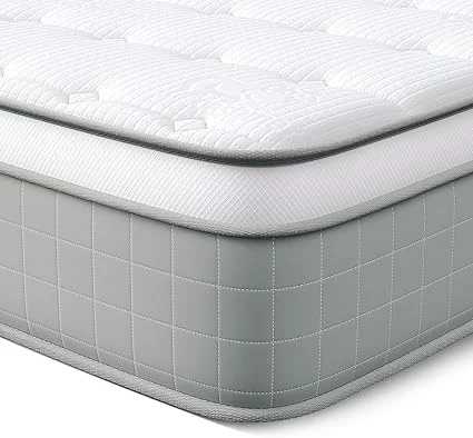 Vesgantti 12-inch hybrid mattress in a box with innerspring support
