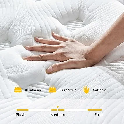 Vipcute mattress in a box for easy setup and convenient home delivery