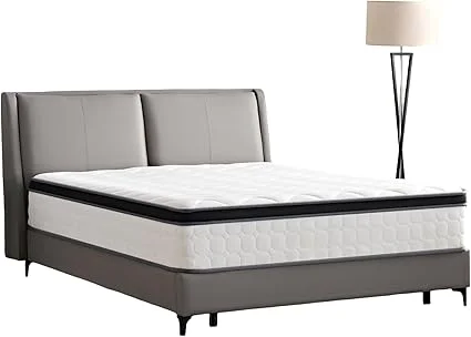 Close-up of individual pocket springs in WDYLWFHW hybrid mattress for targeted support