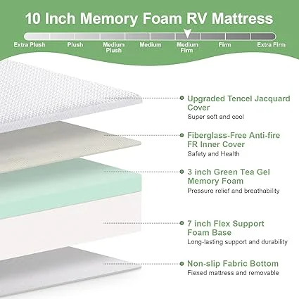 WEUP supportive mattress designed to alleviate back pain with ergonomic memory foam layers