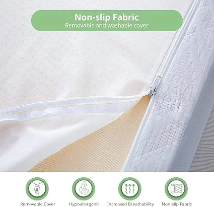 wOod-it king mattress measuring 80x76 inches in bedroom