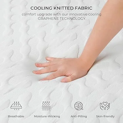 Yaak king size memory foam mattress delivered in a box