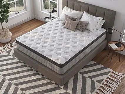 YHUBHSIS 12 inch full mattress in a box with hybrid pocket spring technology