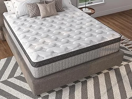 YHUBHSIS 12 inch thick mattress conveniently delivered in a box