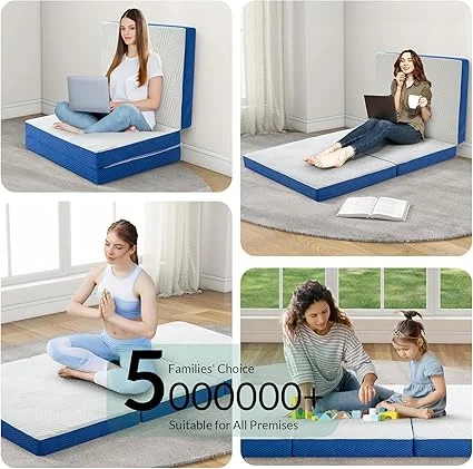 yoyomax 4 inch folding mattress for guest room accommodation