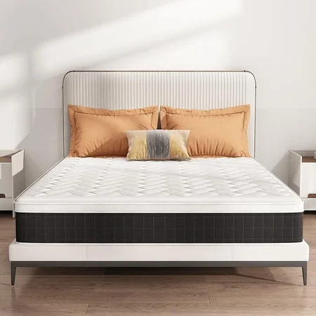 Person sleeping comfortably on Z-hom euro top hybrid mattress