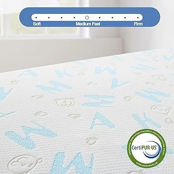 CertiPUR-US certified memory foam mattress by Zyerch